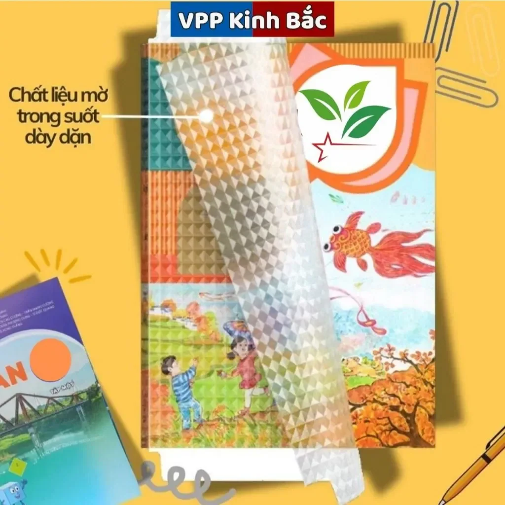 50 bọc sách decal ba kích thước