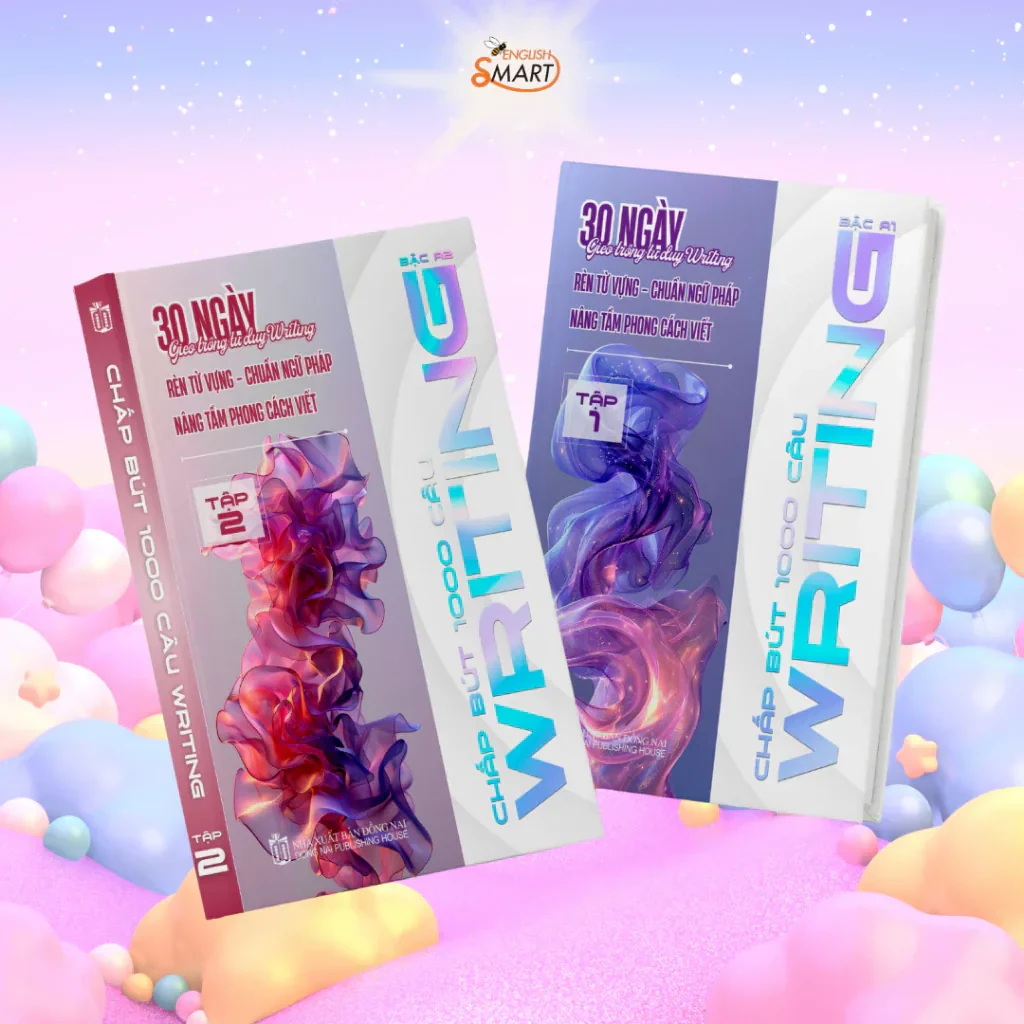 Combo 2 Cuốn Sách Luyện Viết – 1000 Câu Writing & 60 Ngày Phát Triển Tư Duy…