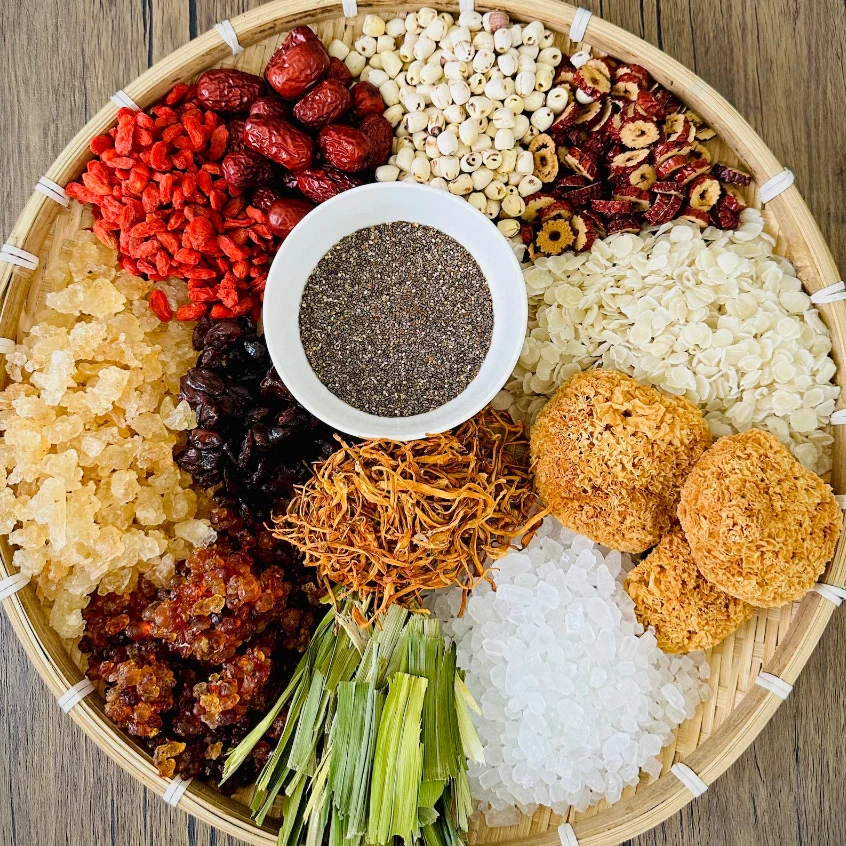 Set chè Mộc Hoa 14 vị, 900 g