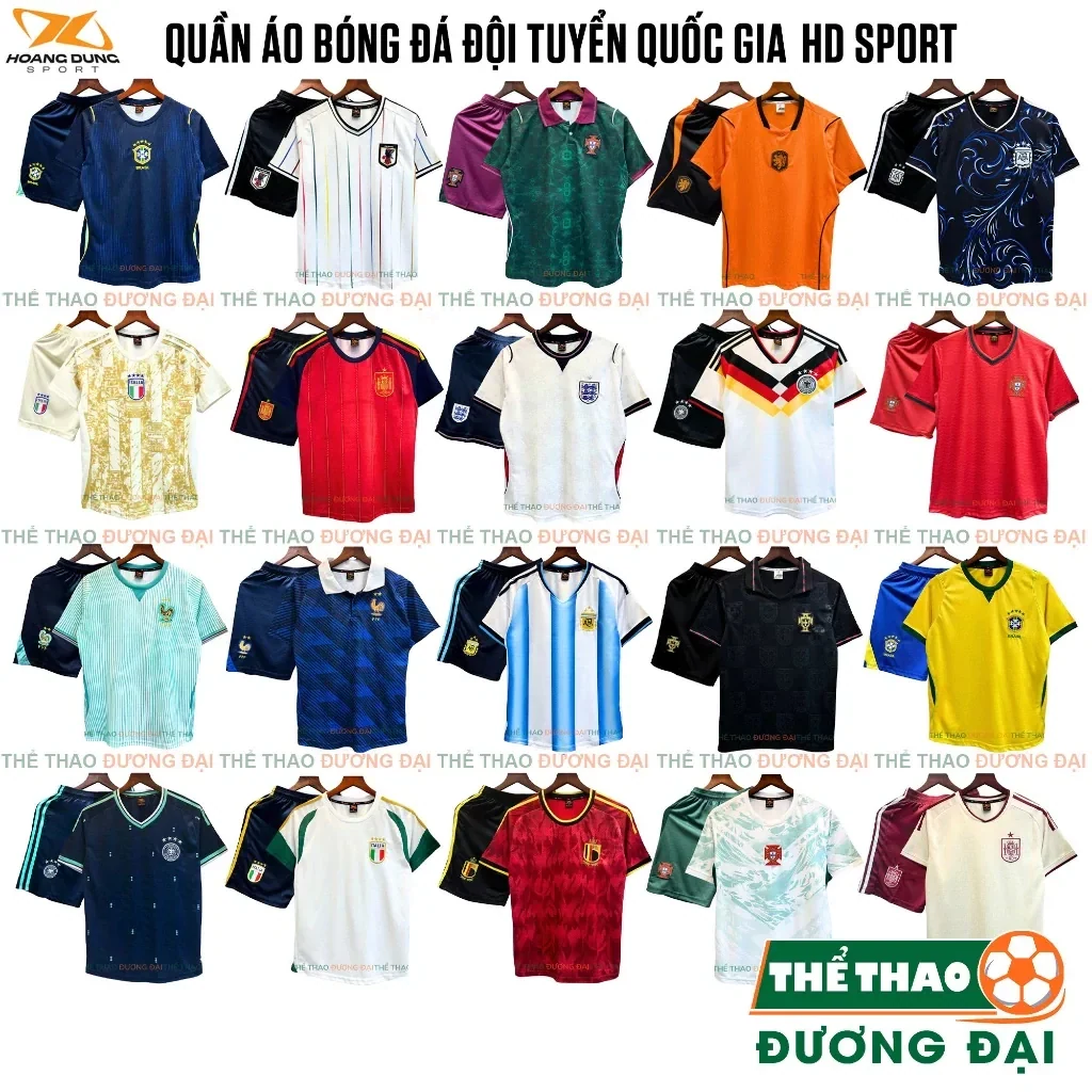 Quần Áo Bóng Đá Đội Tuyển World Cup2026 Thun Mè Cao Cấp Thoáng Khí Thể Thao…