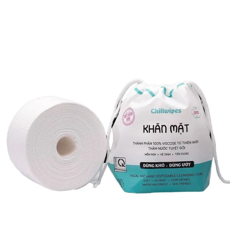 Khăn mặt khô Chillwipes dùng 1 lần lau khô, lau ướt - Giấy lau mặt dùng một lần