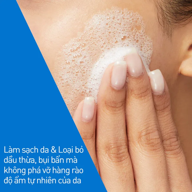 Chăm sóc da mặt CeraVe Sữa rửa mặt – hình minh hoạ 5