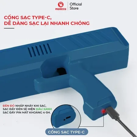 Súng thông bồn cầu Modeco Súng thông bồn cầu – hình minh hoạ 5