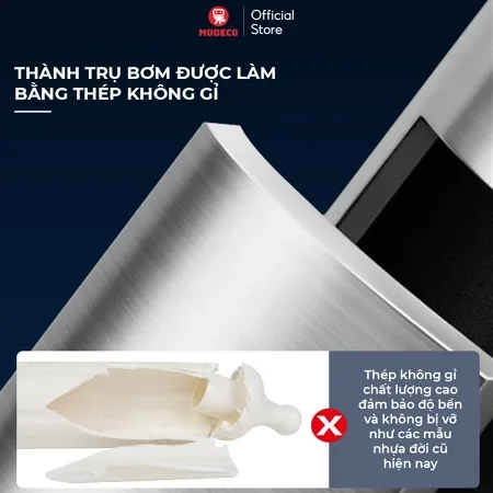 Súng thông bồn cầu Modeco Súng thông bồn cầu – hình minh hoạ 7