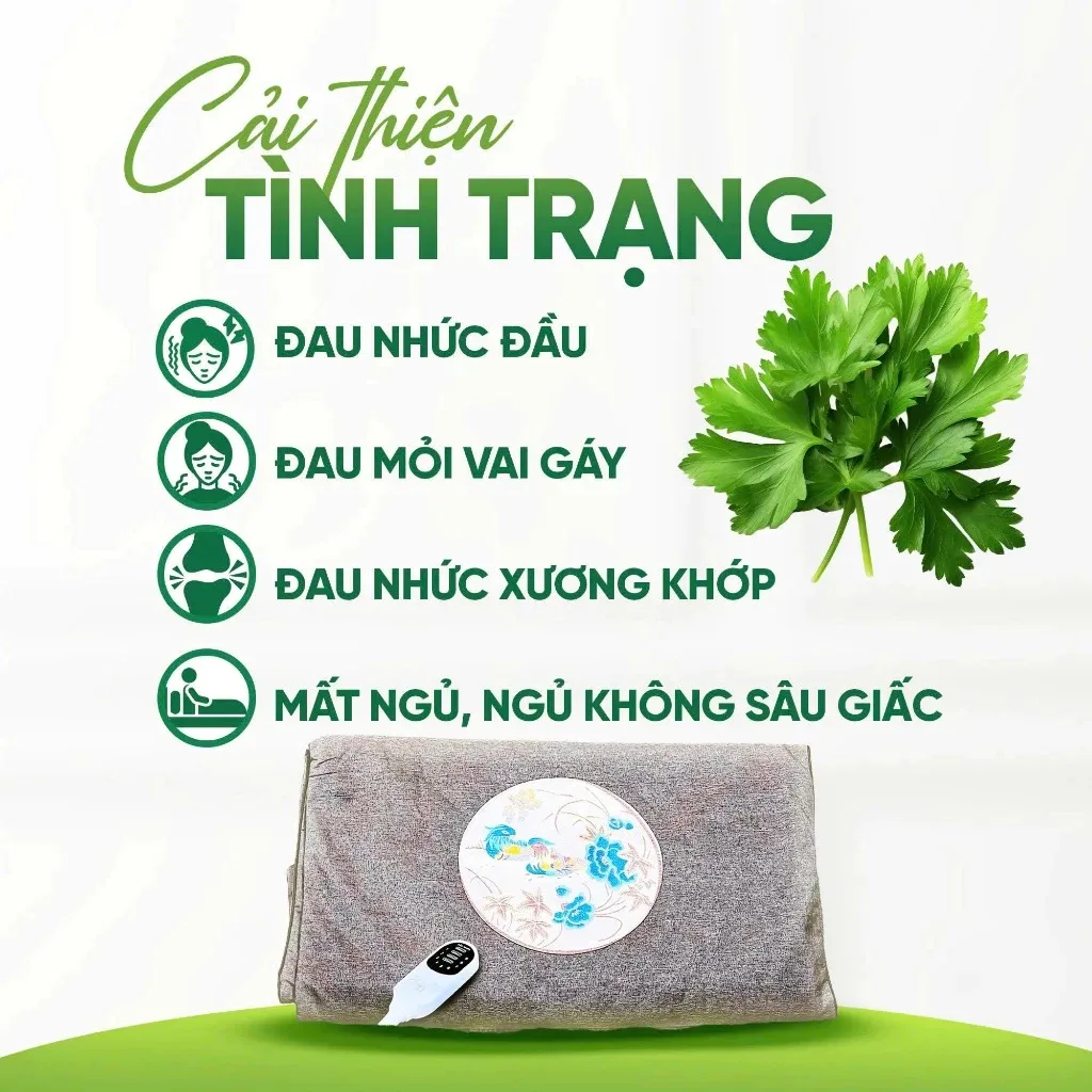 Thảm Ngải Cứu Combo Gối và Thảm Ngải Cứu – hình minh hoạ 7