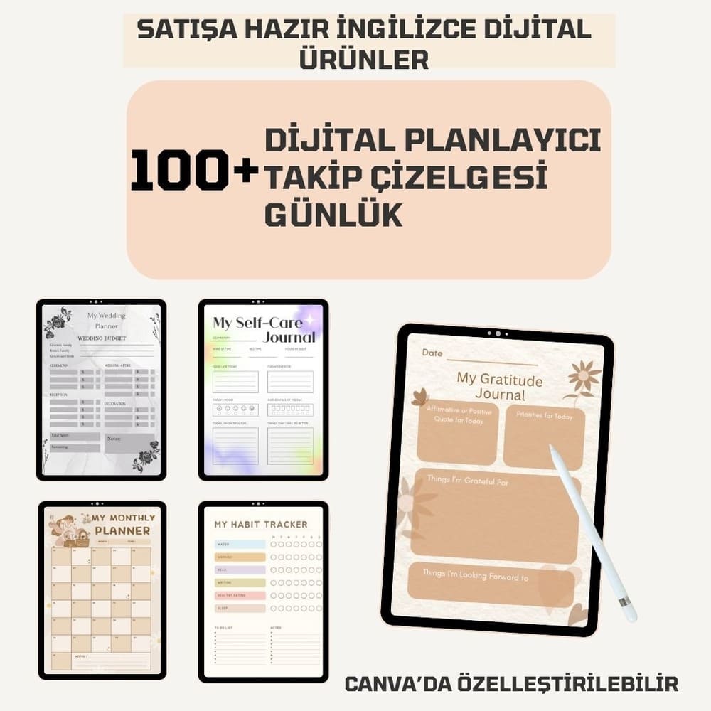 Satışa Hazır İngilizce Dijital Ürünler