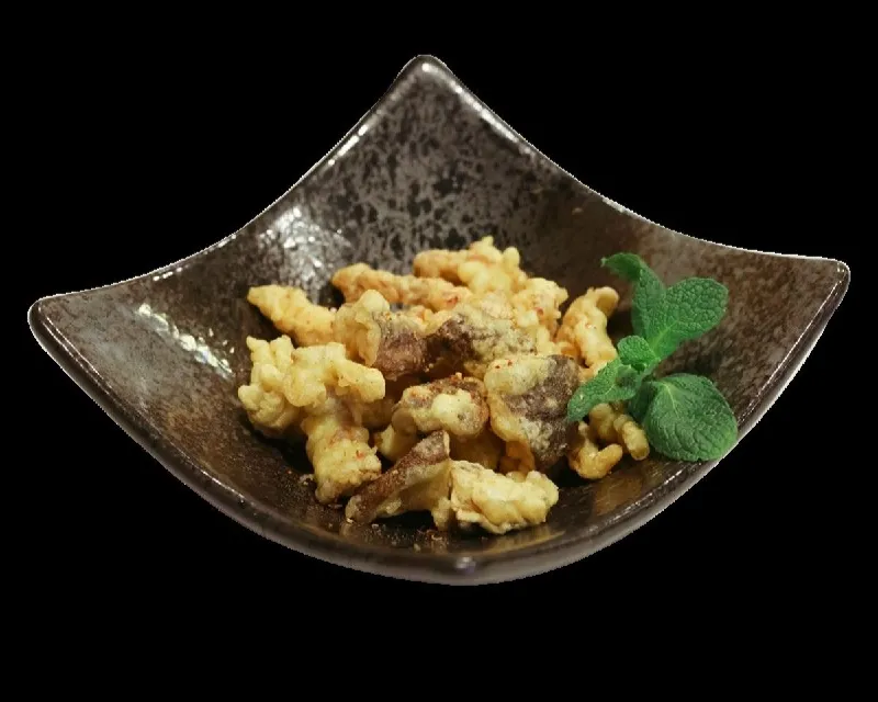 Crousti de porc avec ses shiitake du sichuan