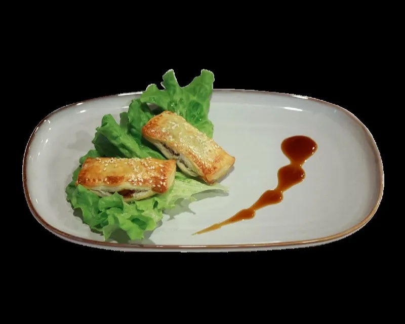 Croustillant de porc laqué 2p