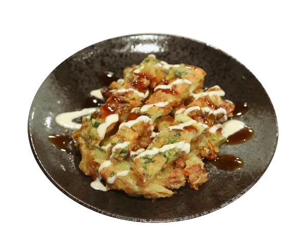 Galette de légumes panés