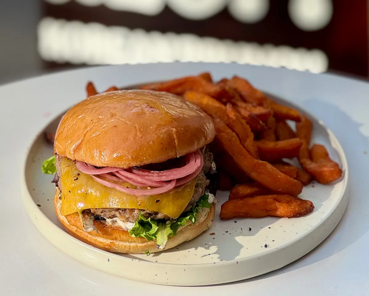 Korean Beef Burger 
