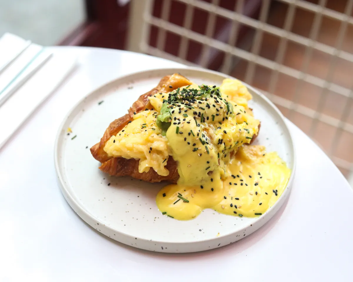 Croissant Oeuf brouillé
