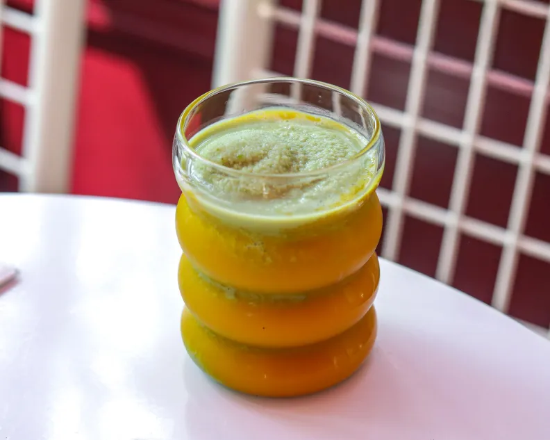 Slushy Matcha mangue (Dispo uniquement le Week-end)