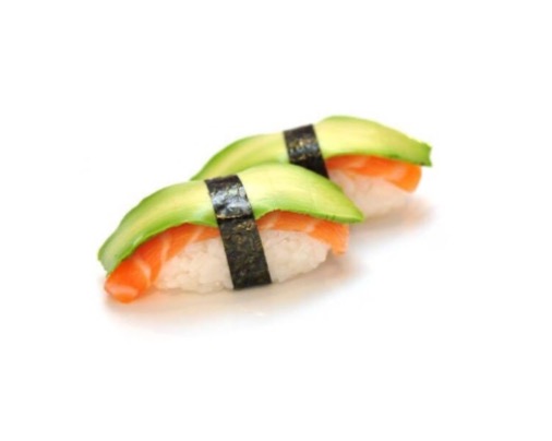 Sushi saumon avocat