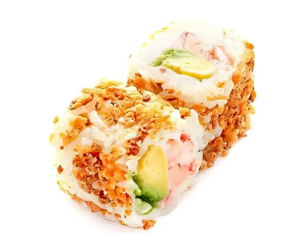 Croustillant crevettes avocat mayo