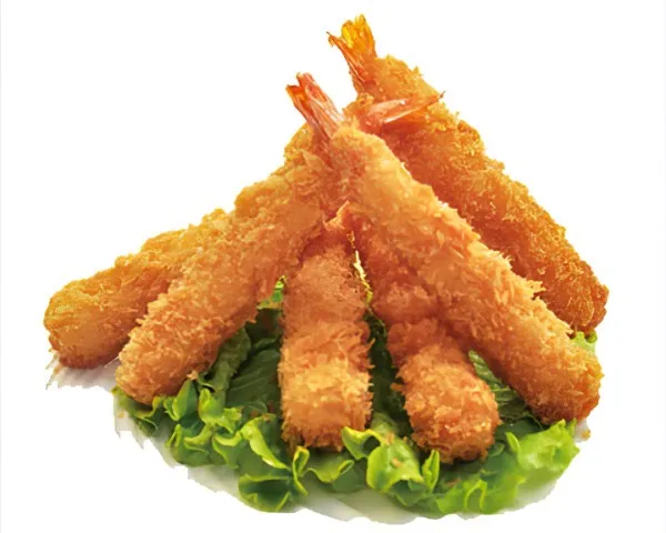 Crevettes tempura (6 pièces)