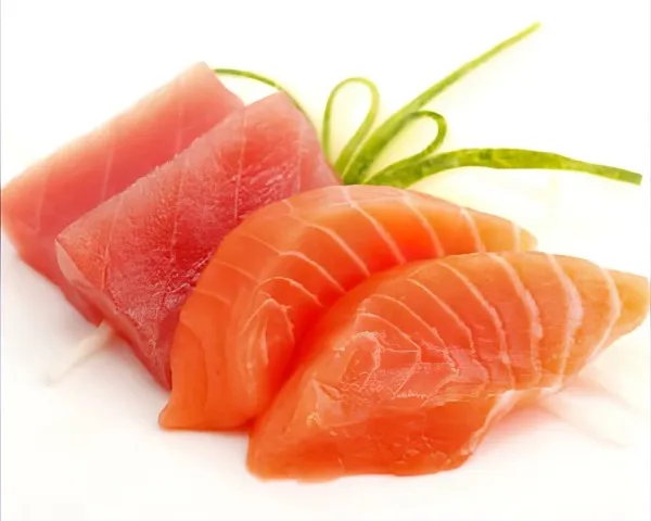 Sashimi Saumon et thon (6 pièces)