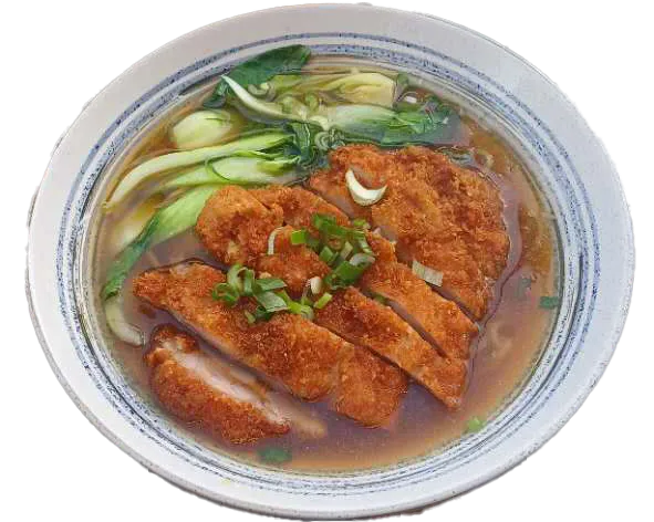 Ramen au poulet frit