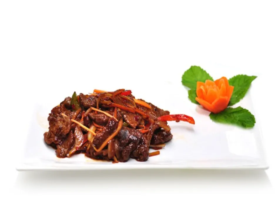 Boeuf aux basilic