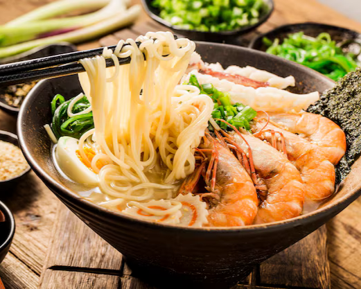 Ramen fruits de mer