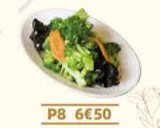 P8 Brocolis champignons noirs