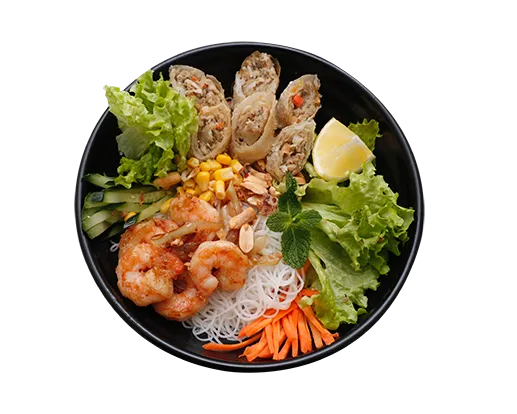 E8 Bo bun aux crevettes