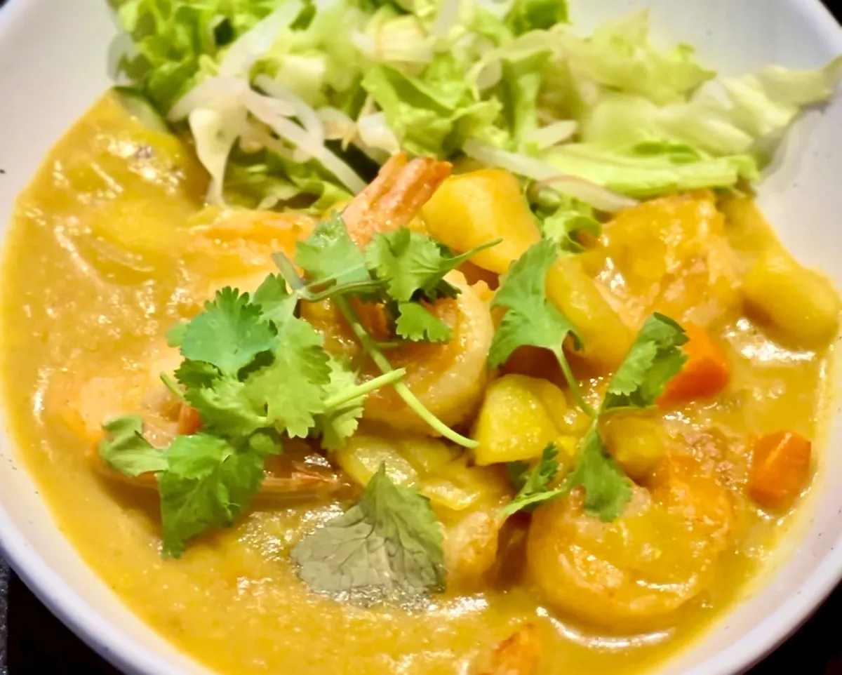 F12-Crevettes aux curry 