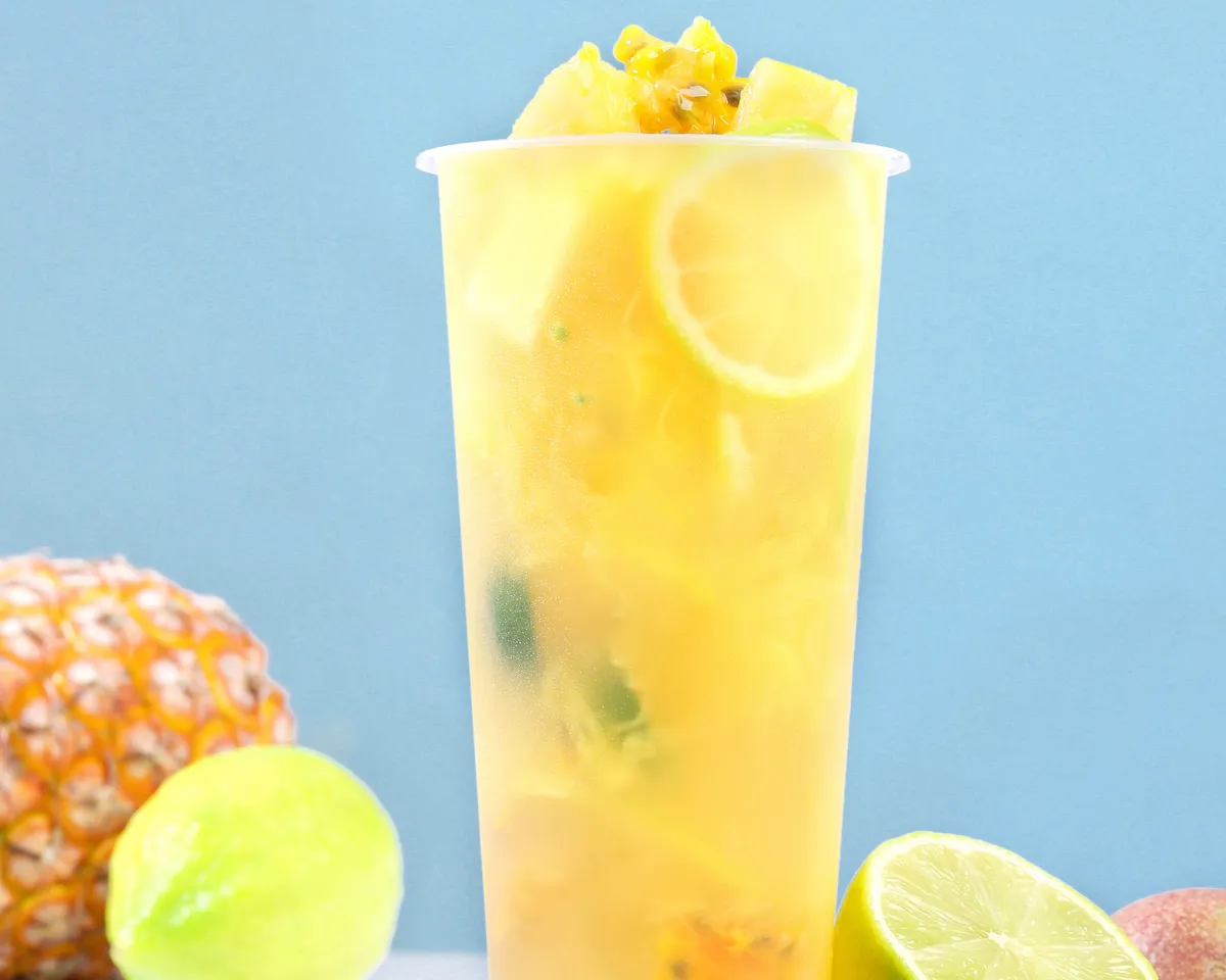 Thé vert citron à l’ananas 