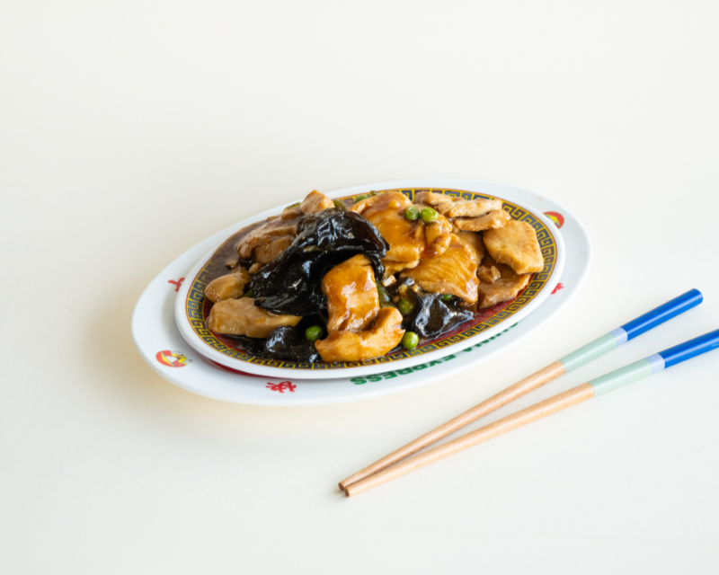 P3. Poulet champignon noirs