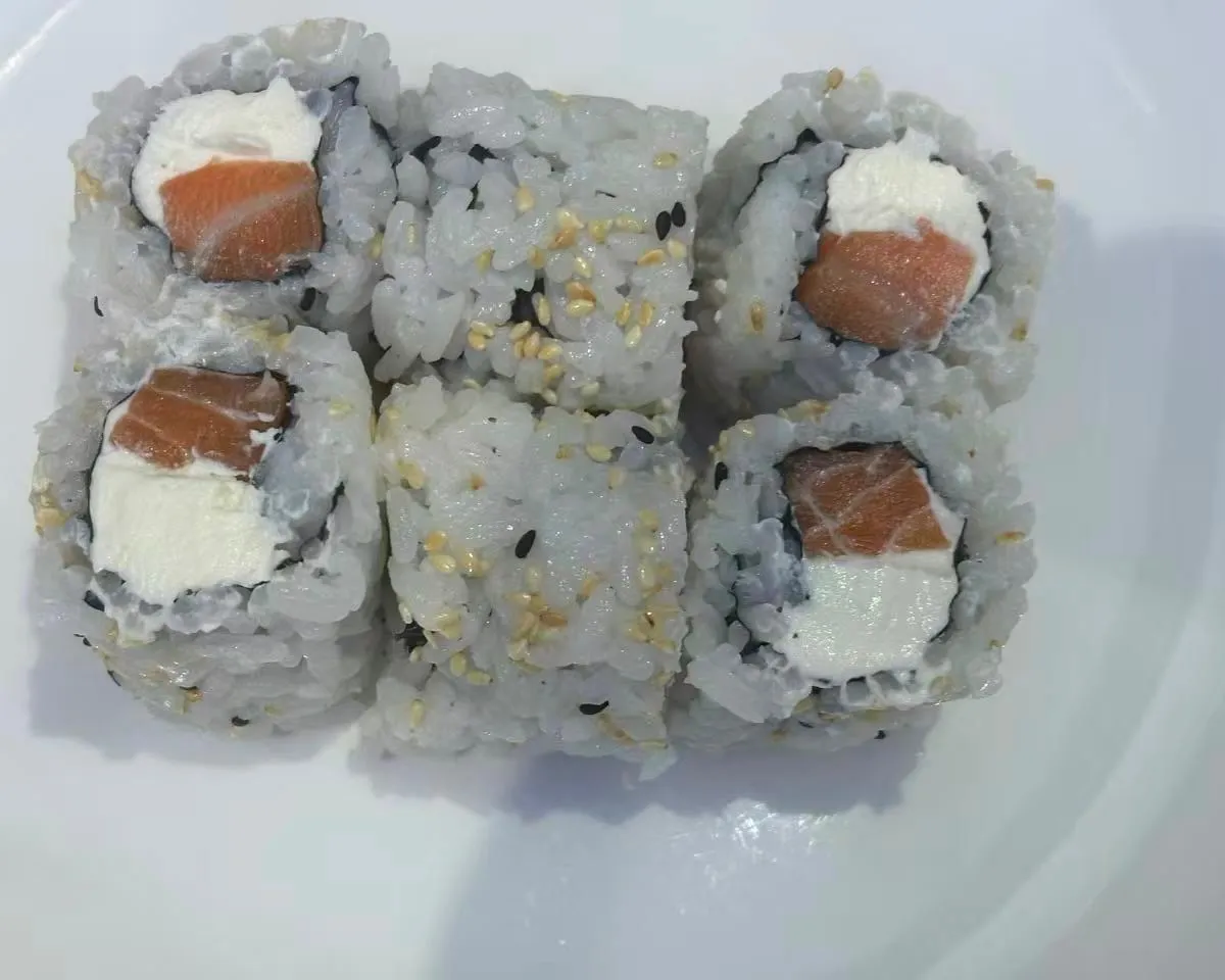 California saumon cheese