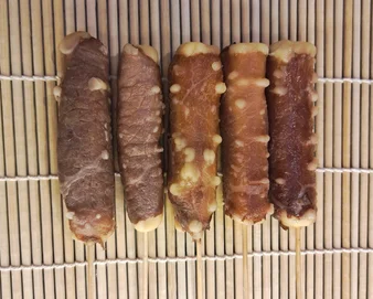 BR1. Brochette boeuf au fromage