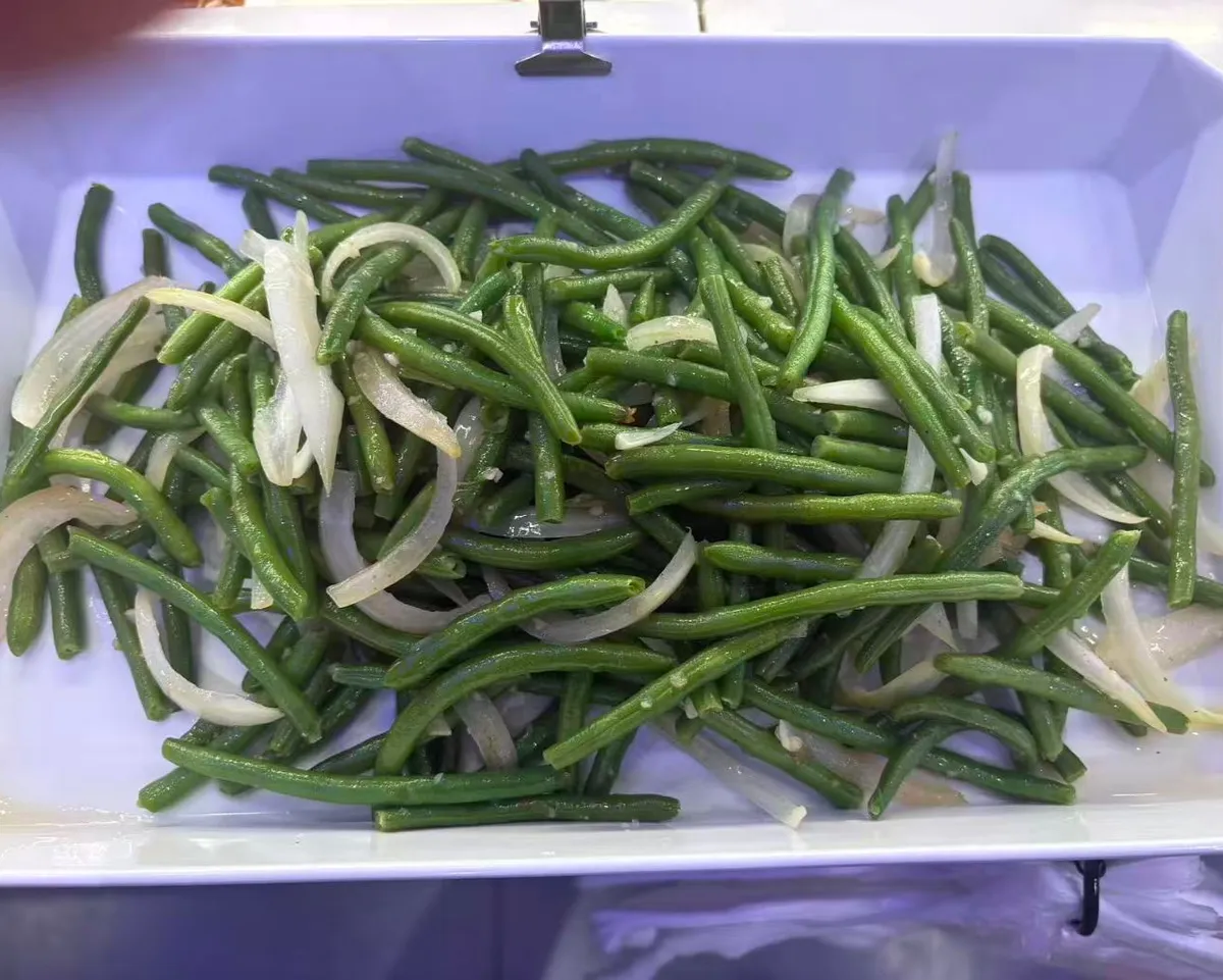 Haricots verts saute a l'ail