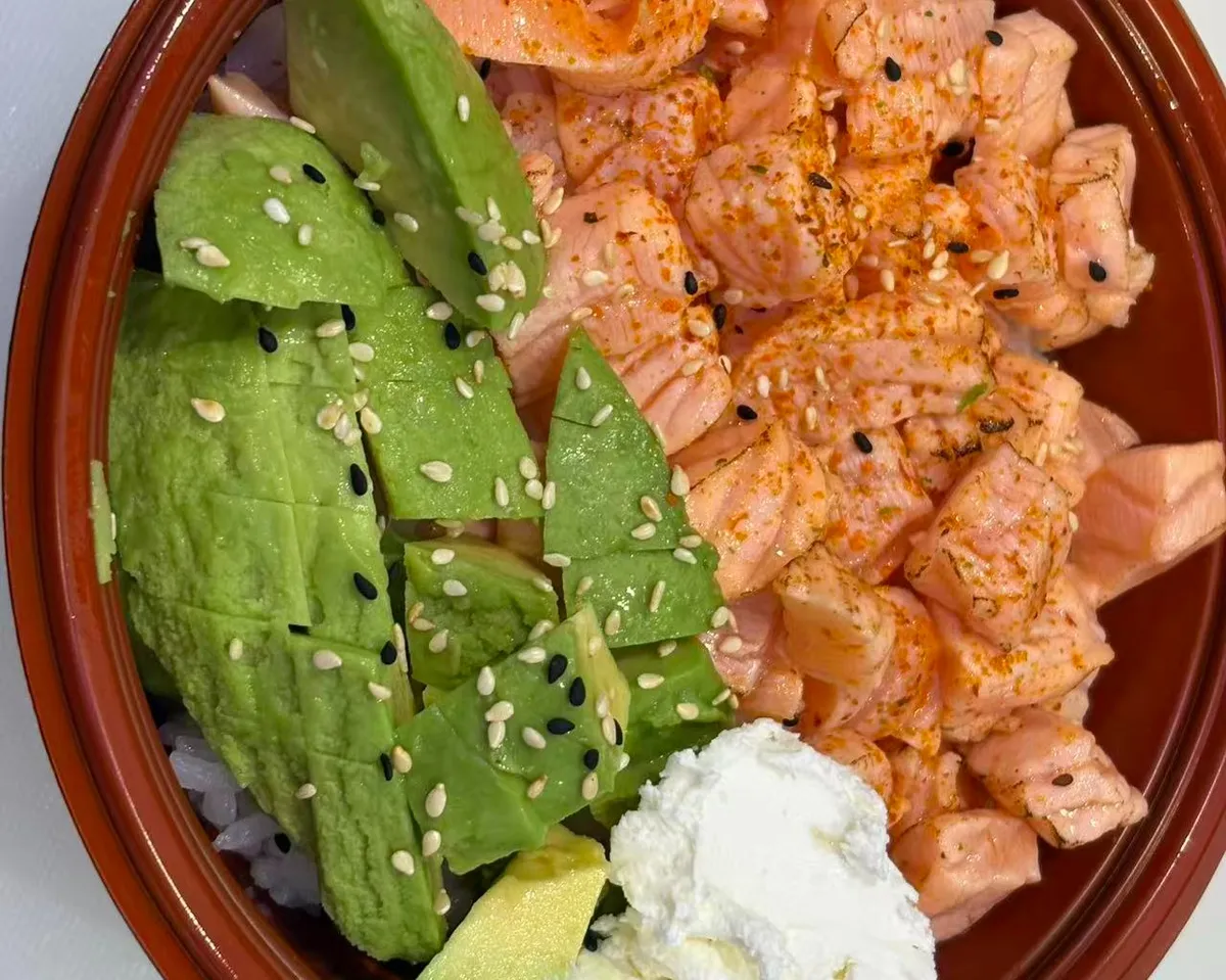 C2. Chirashi tataki de saumon