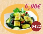M22 Salade de concombre a l'ail