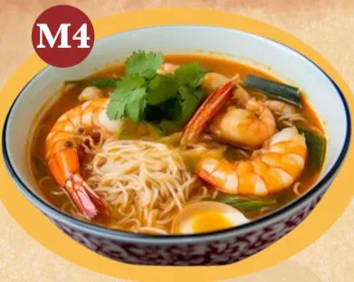 M4 Soupe de Nouilles aux fruits de mer
