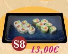 S8 Menu maki