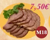 M18 Boeuf assaisonné à la sauce brune