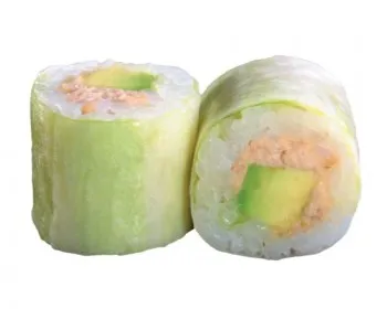 Printemps roll saumon cuit avocat