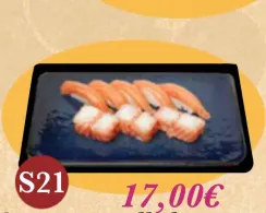 S21 Menu sushi