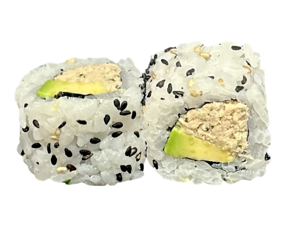 California saumon cuit avocat