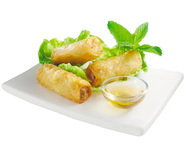 Nems au poulet ou legumes (3 pieces)