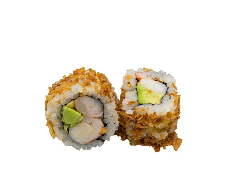 122. California crevette avocat oignon frit