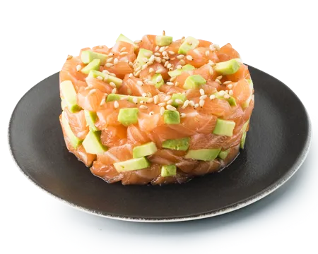 E06 Salade tartare de saumon