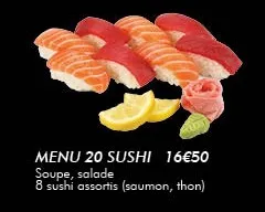 MENU 20 SUSHI