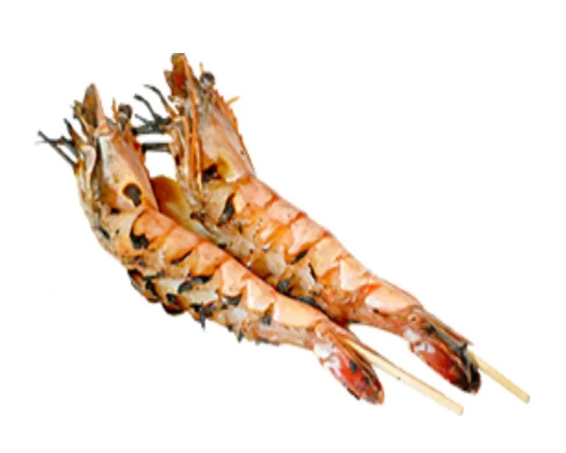 Y10. Brochette gambas