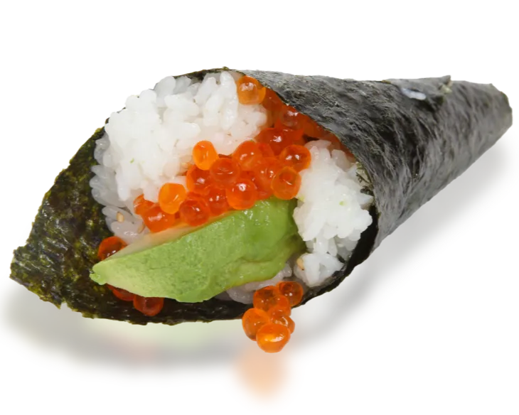 T06. Temaki oeuf de saumon et saumon avocat