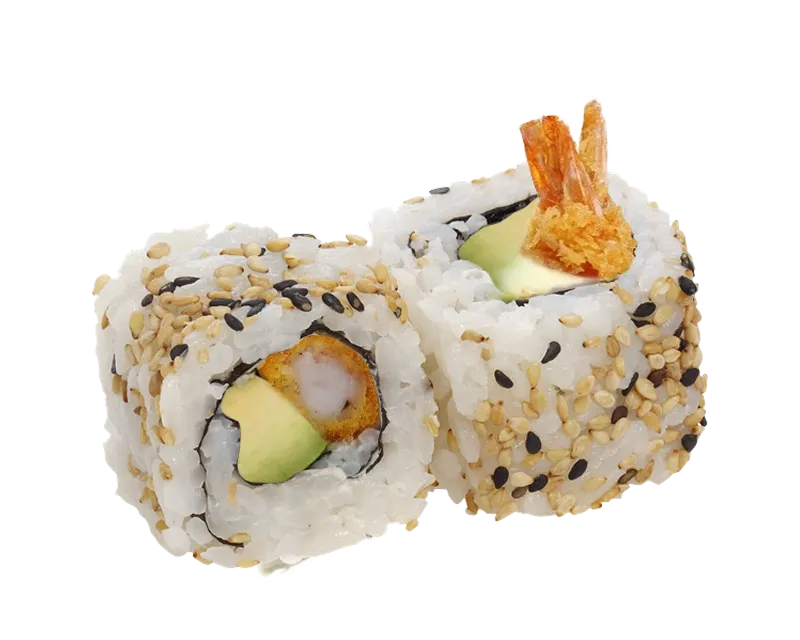 118. California tempura crevette avocat