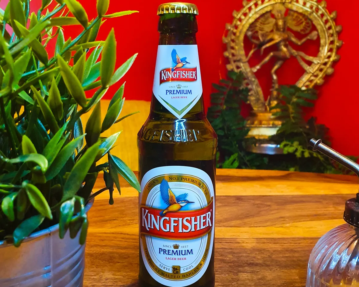 KINGFISHR (bière indienne ) 65cl