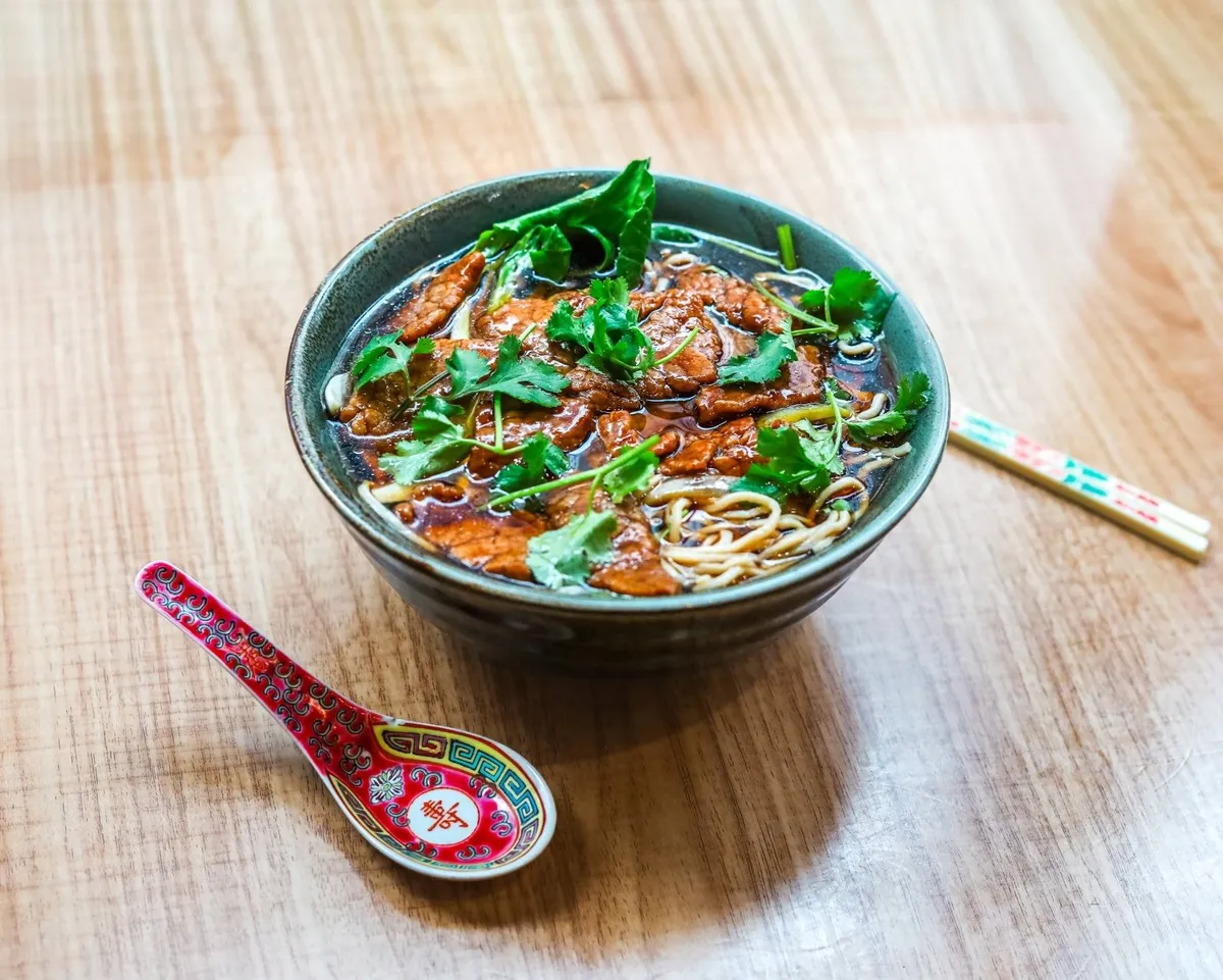 Soupe de nouilles au boeuf