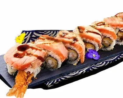 SR3. Saumon mi-cuit roll