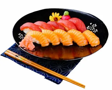 MSU2. 5 Sushi thon et 5 Sushi saumon